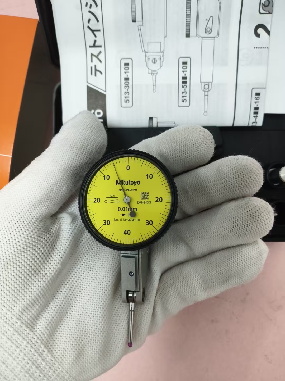 电商MRO供应链日本三丰杠杆百分表513-474-10E的参数