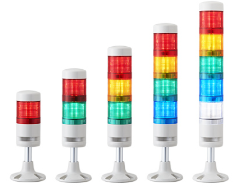 电商MRO供应链日本PATLITE派特莱60mm LED多层信号灯MR6-302BL