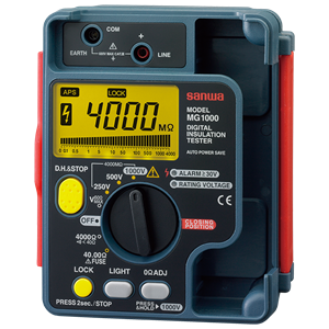 日本SANWA三和电气绝缘欧姆表MG500型
