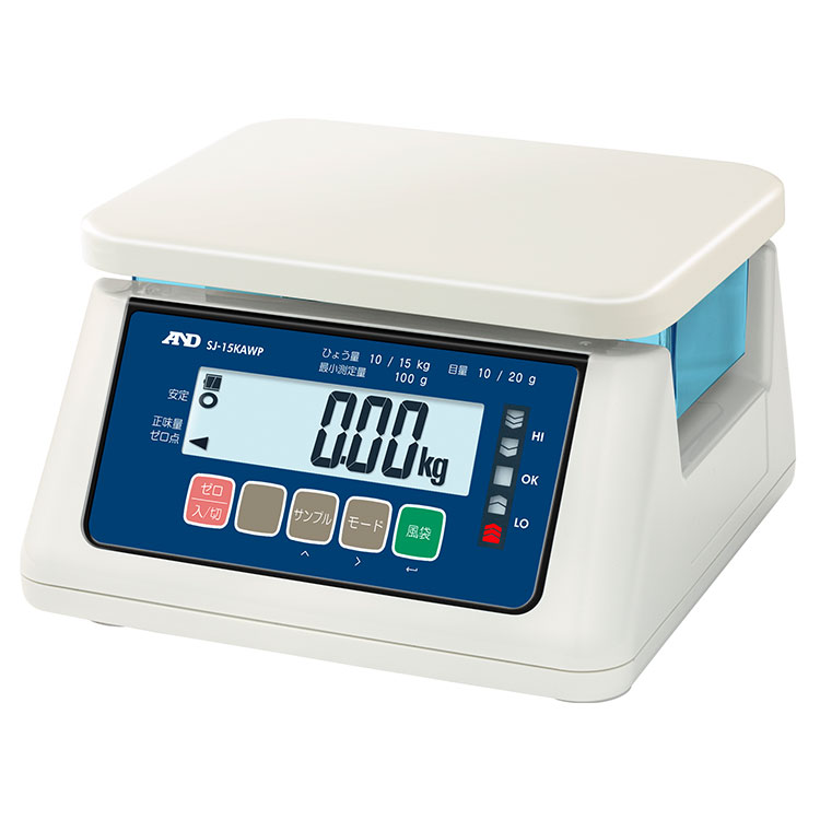 日本AND爱安德带测试防尘防水秤的秤SJ-2000AWP