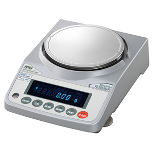 日本AND爱安德内置配重防尘防水电子天平FZ-120iWP