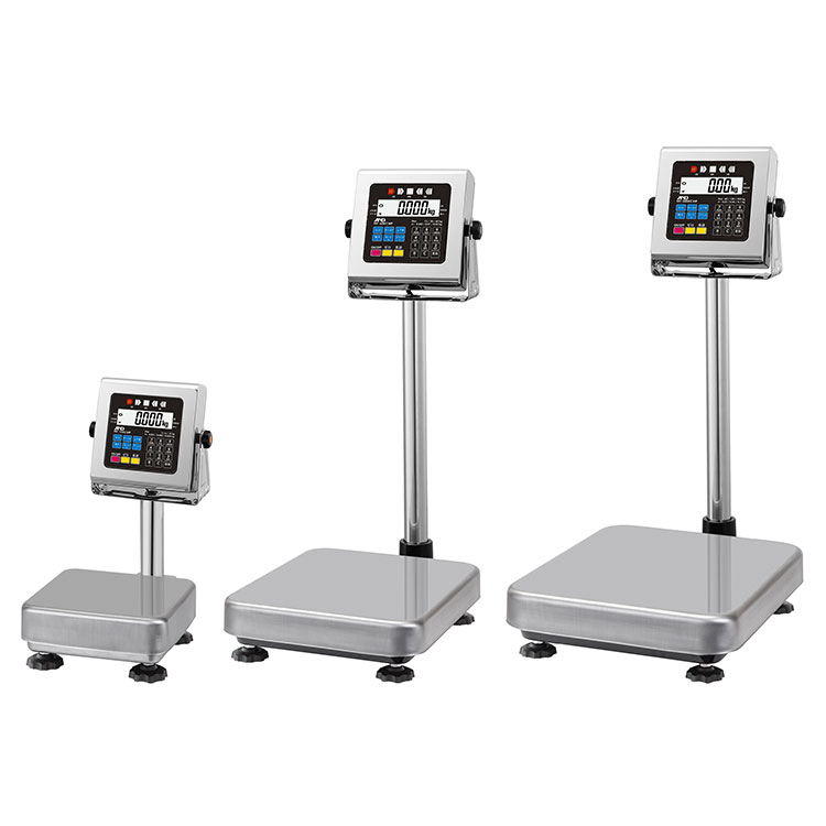 日本AND爱安德防尘防水数字立式秤HV-200KCWP