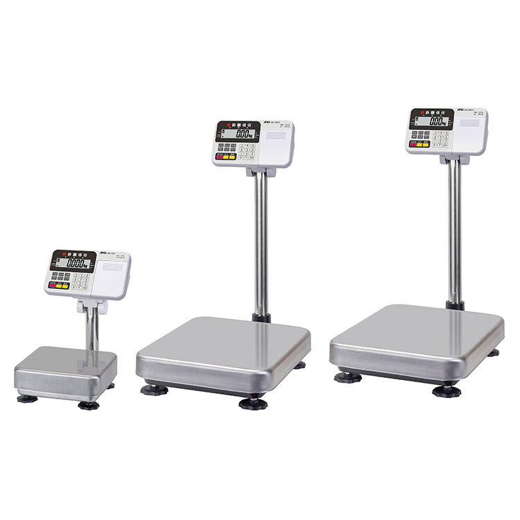 日本AND爱安德称重台防尘防水数字立式秤HW-200KC