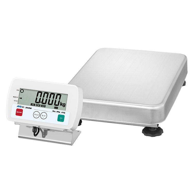 日本AND爱安德带检查的秤 防尘防水秤SE-150KBM-K