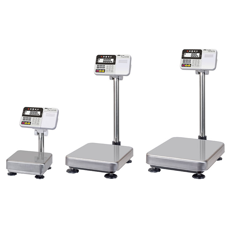 日本AND爱安德带测试秤 称重台 防尘防水数字立式秤HV-200KCP-K