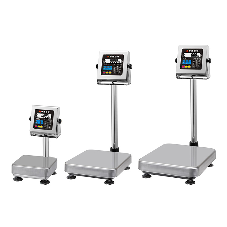 日本AND爱安德带检查的秤 防尘防水数字立式秤HV-200KCWP-K