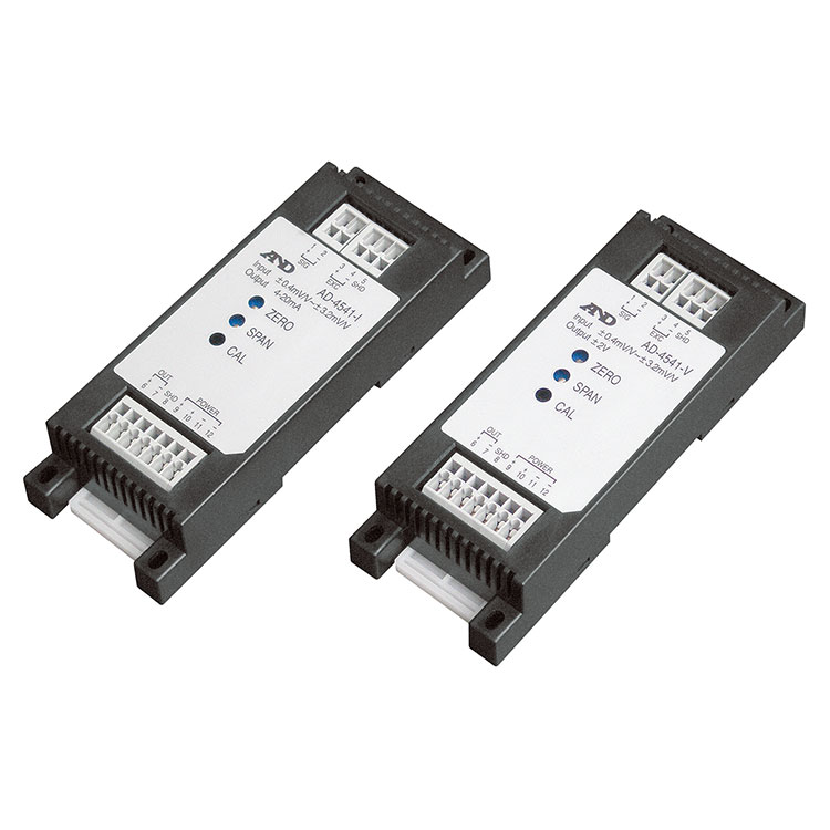 日本AND爱安德超紧凑模拟信号调节器AD-4541-V / AD-4541-I