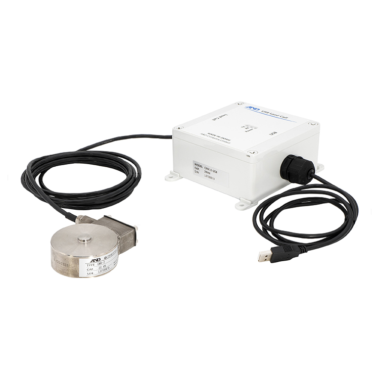 日本AND爱安德USB输出密封结构微型载荷传感器CMX-50L-USB