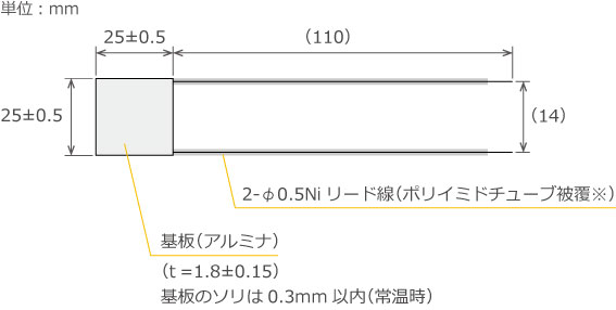 日本sakaguchi坂口电热微陶瓷加热器MC2525H