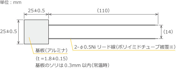 日本sakaguchi坂口电热微陶瓷加热器MC2525