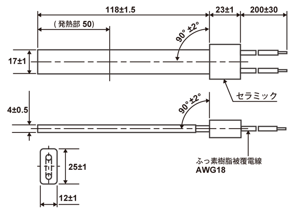 日本sakaguchi坂口电热氮化硅加热器MSN1100
