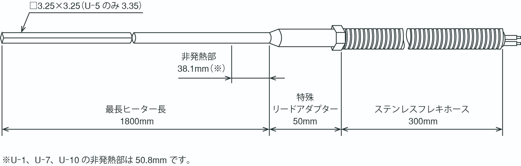 日本sakaguchi坂口电热喷嘴用线加热器SQ40（U-1）