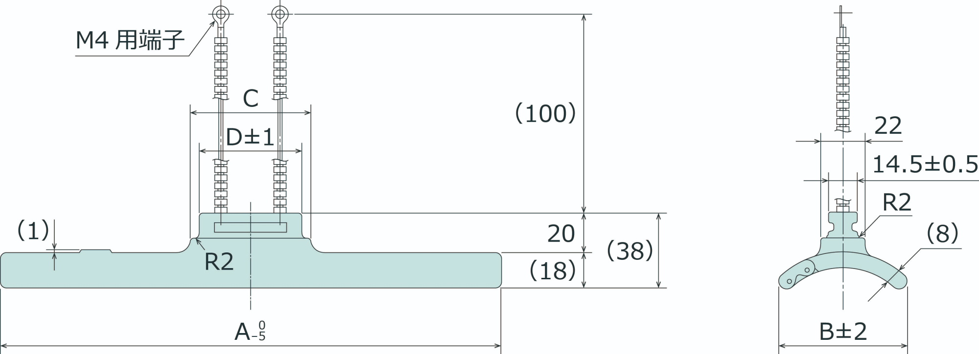 日本sakaguchi坂口电热远红外线陶瓷加热器YIR11060