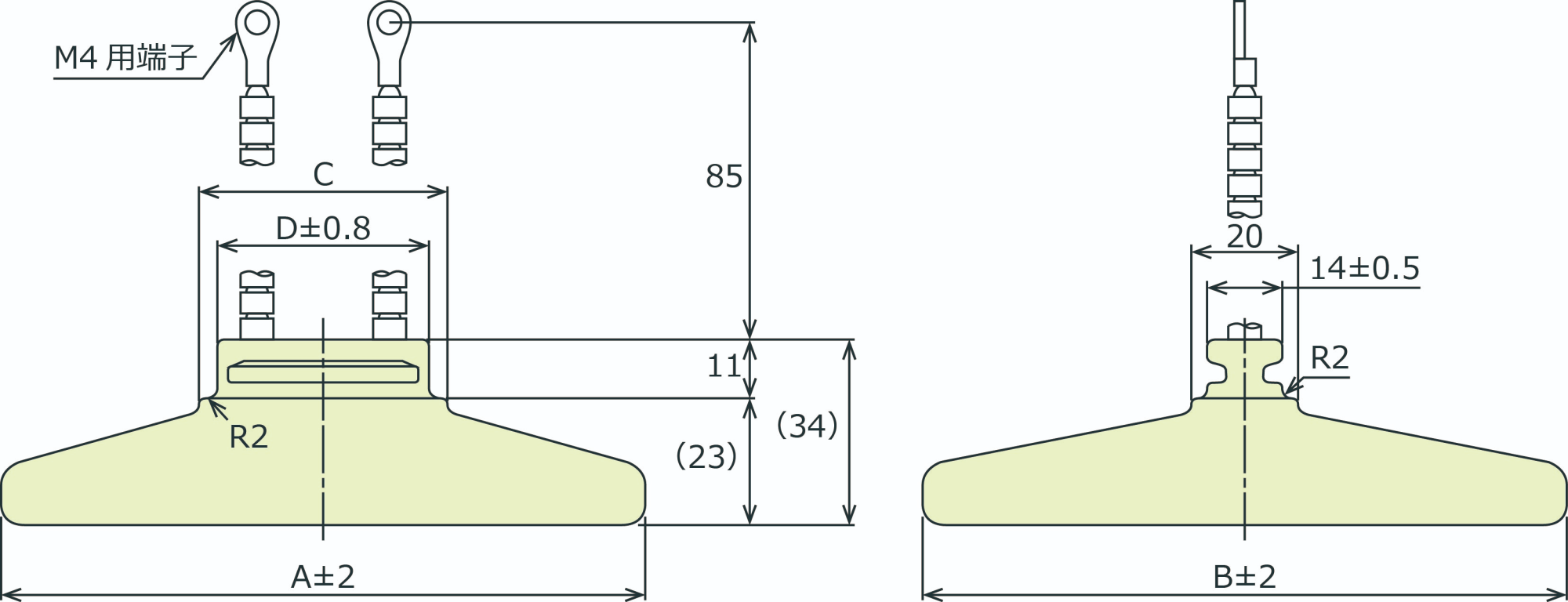 日本sakaguchi坂口电热远红外线陶瓷加热器YIR32040T