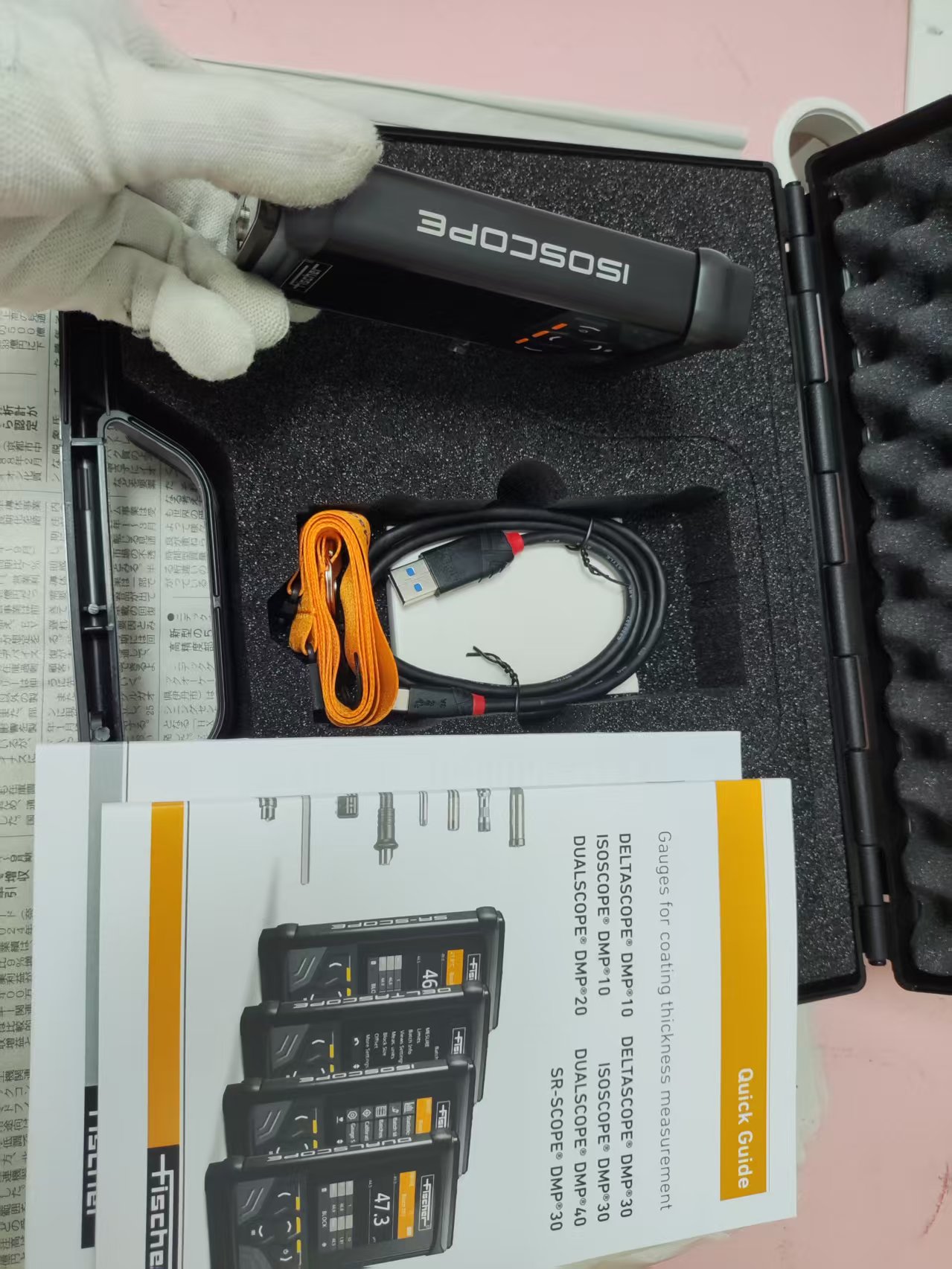 电商MRO供应链Fischer(GER)菲希尔ISOSCOPE DMP10 测厚仪