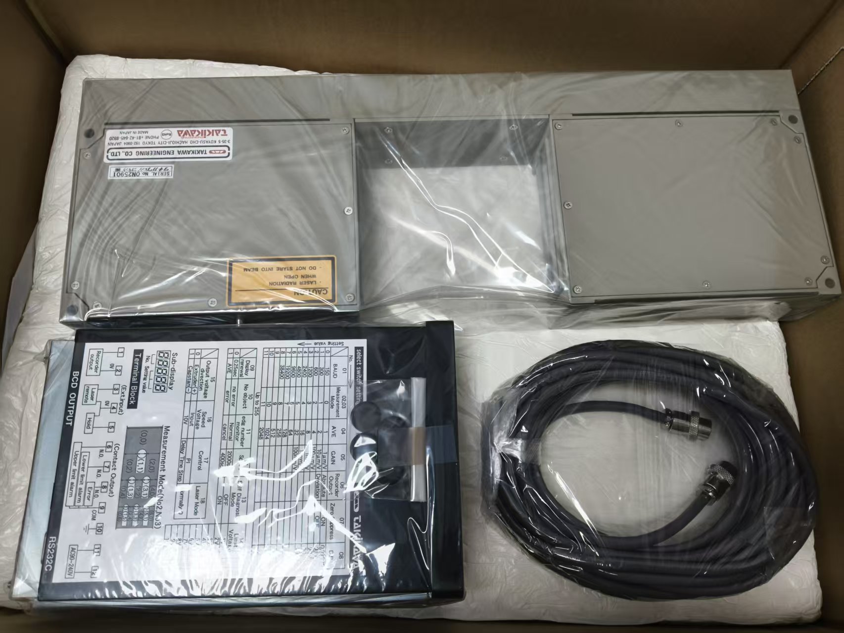 电商MRO供应链TAKIKAWA泷川  激光外径测定仪  LDM-304HLDM-210C