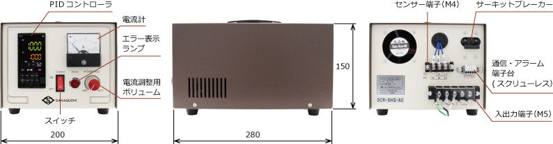 日本sakaguchi坂口电热温度调节器SCR-SHQ-A2