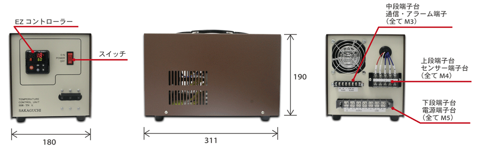 日本sakaguchi坂口电热盒式温度控制器SSR-T20-P-EZ