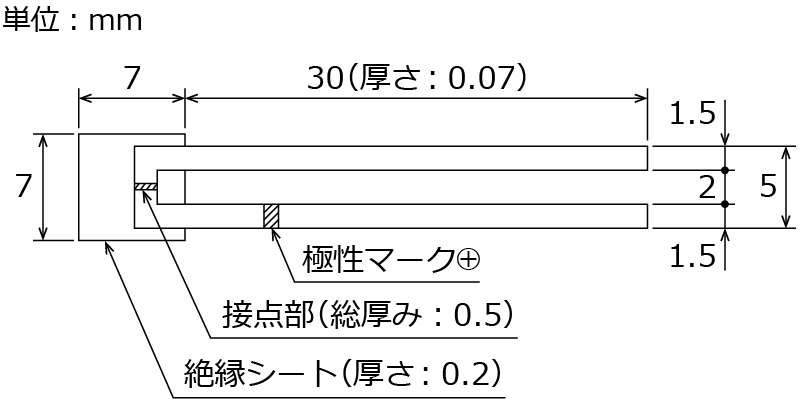 日本sakaguchi坂口电热热电偶薄片TCSTK