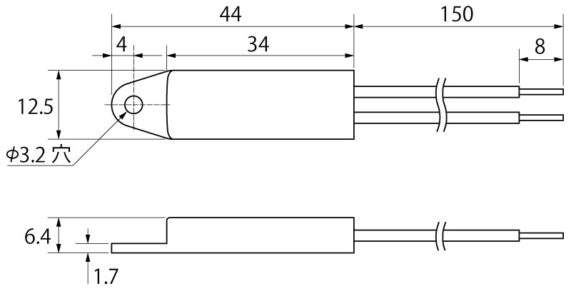 日本sakaguchi坂口电热双金属恒温器MQT8K5A