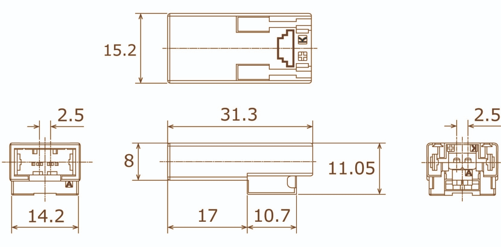 日本sakaguchi坂口电热TE热电偶连接器TE-2