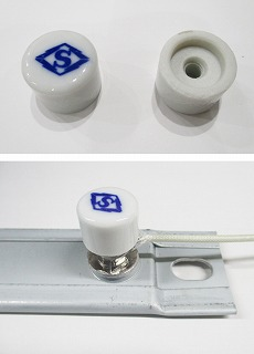 日本sakaguchi坂口电热电加热元件蓝色标记盖绝缘子CHGM6