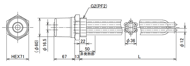 日本SHINNETSU新热工业液体插头加热器PH-5800