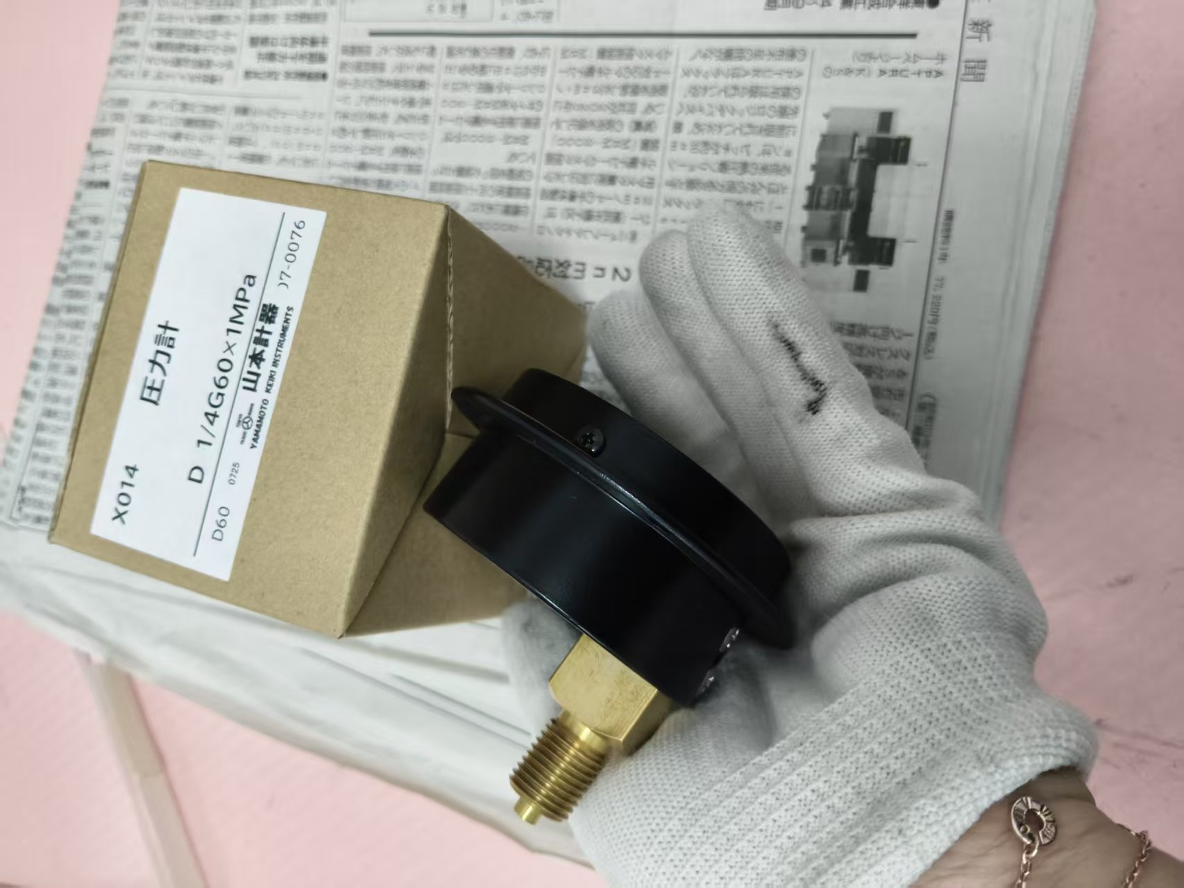 电商MRO供应链日本YAMAMOTO山本电机 压力计 DT14x60x4MPA