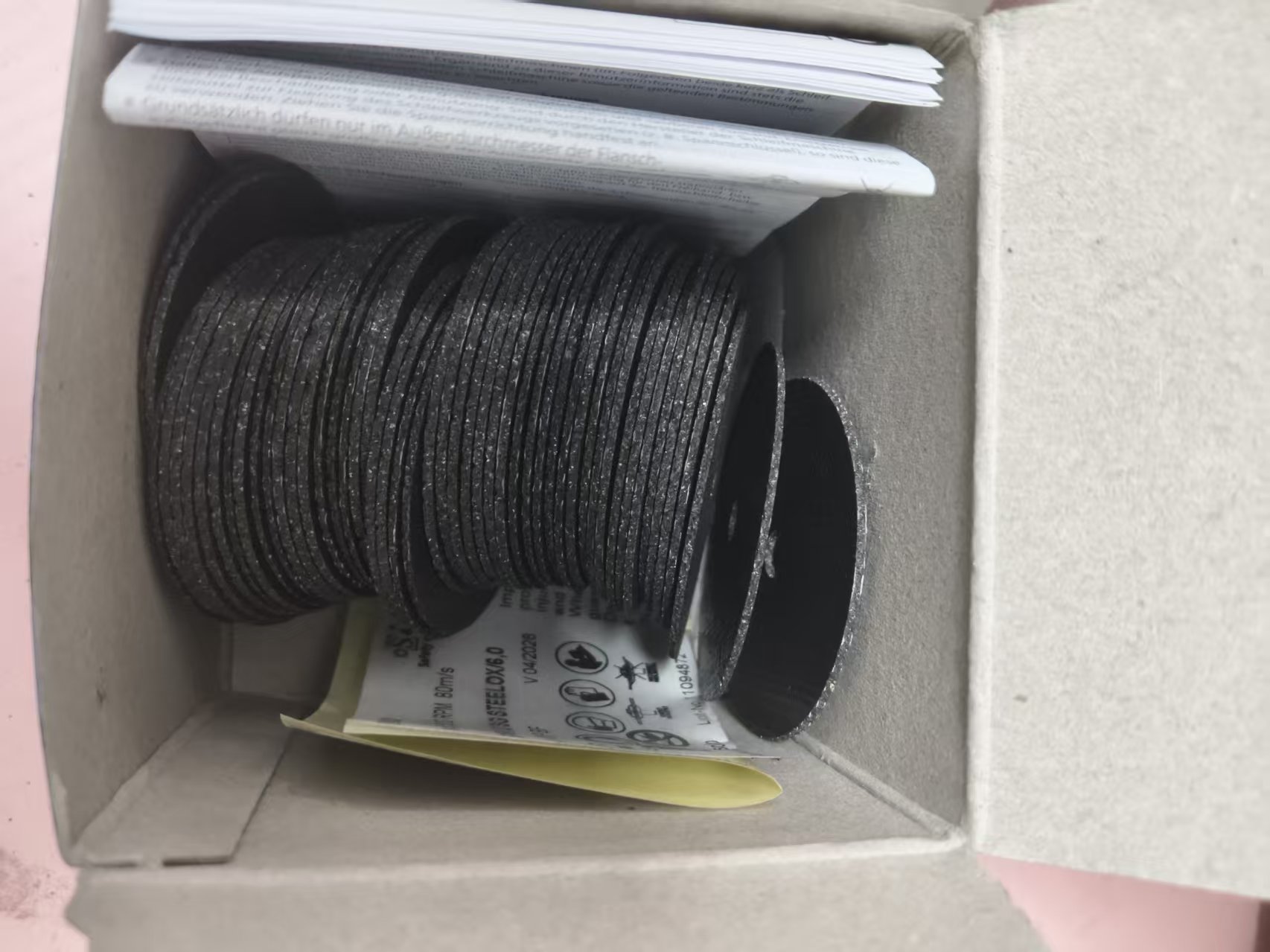 电商MRO供应德国PFERD马圈 切割片 EHT 125-1,0 SG STEELOX