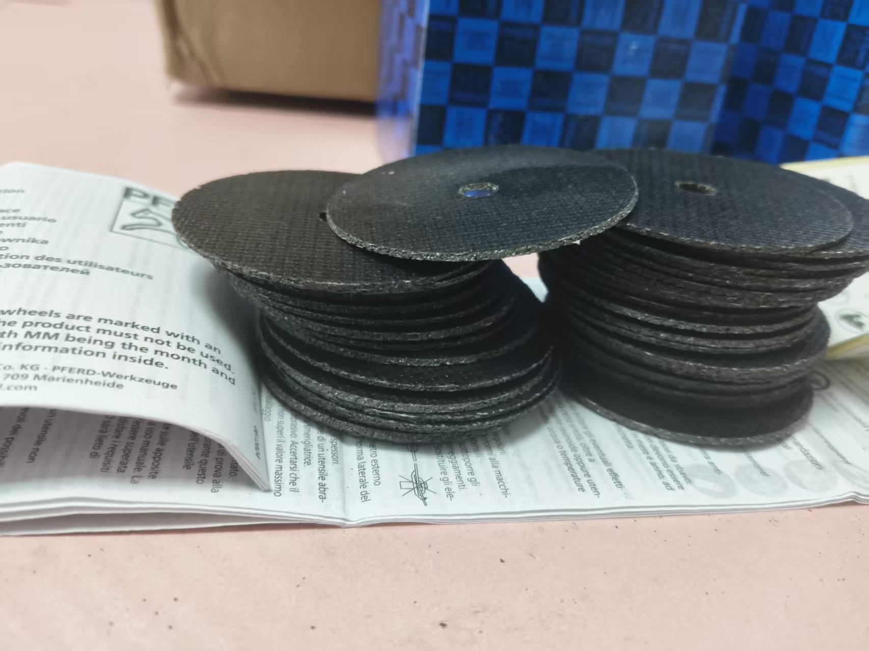 电商MRO供应德国PFERD马圈 切割片 EHT 125-1,0 SG STEELOX