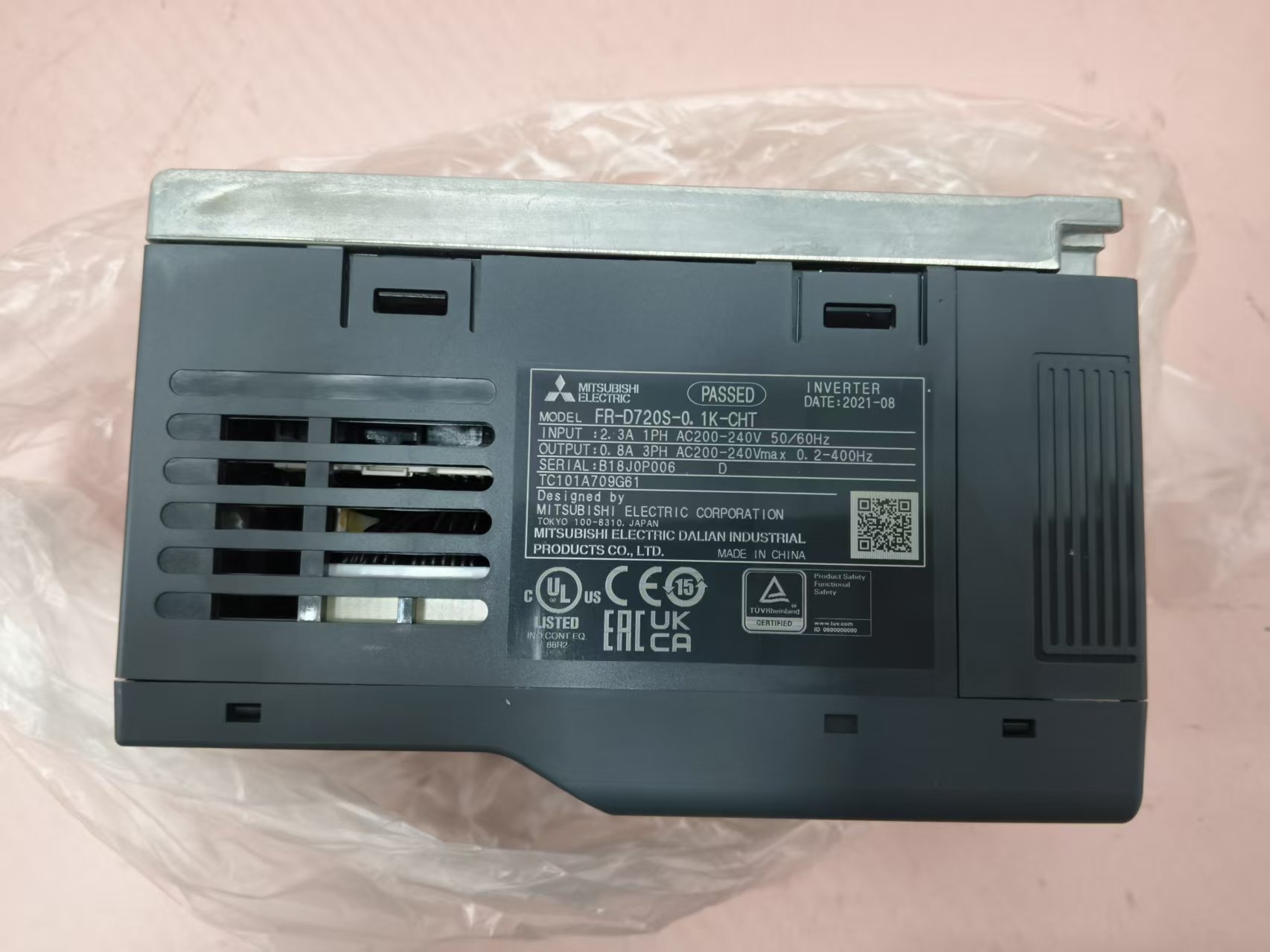 电商MRO供应链日本mitsubishi三菱 变频器  FR-D720S-0.1K-CHT