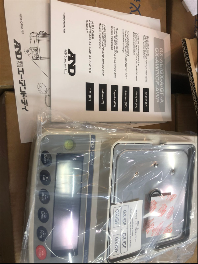 电商MRO供应链日本AND爱安德 电子天平GX-124A