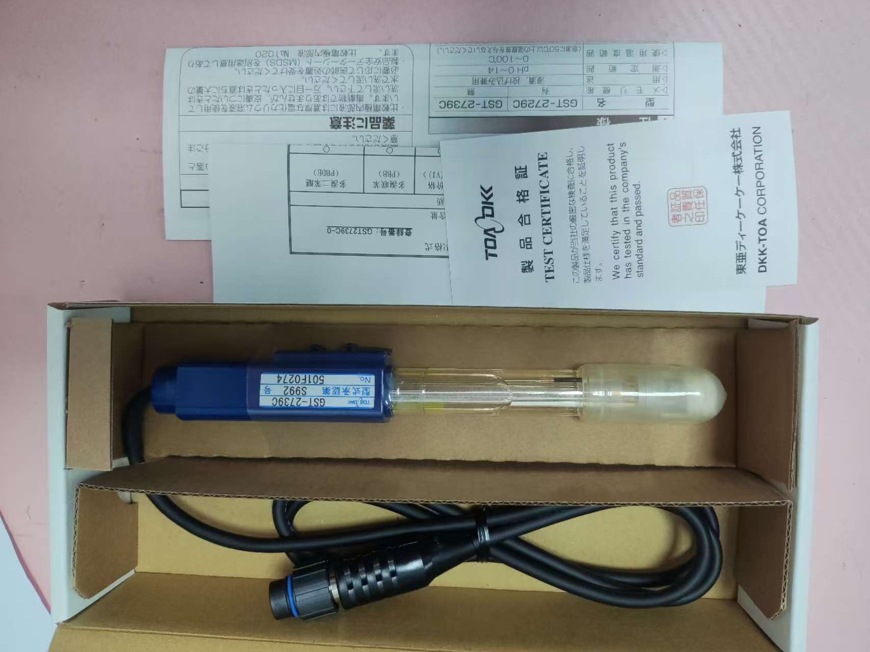 电商MRO供应链日本DKK东亚电波电极GST-2739C