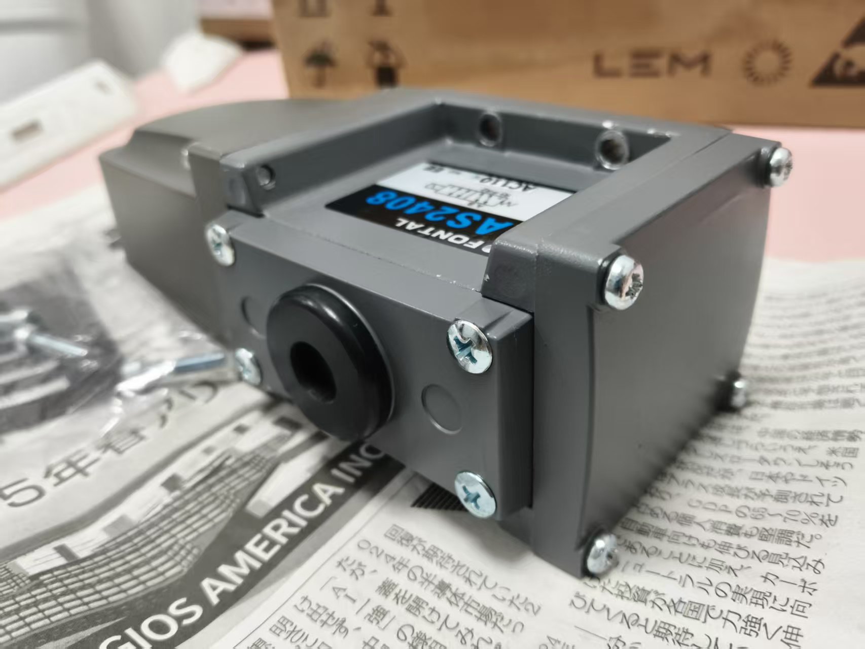 电商MRO供应链FONTAL鸿达工业电磁阀  AS2408-NB-110