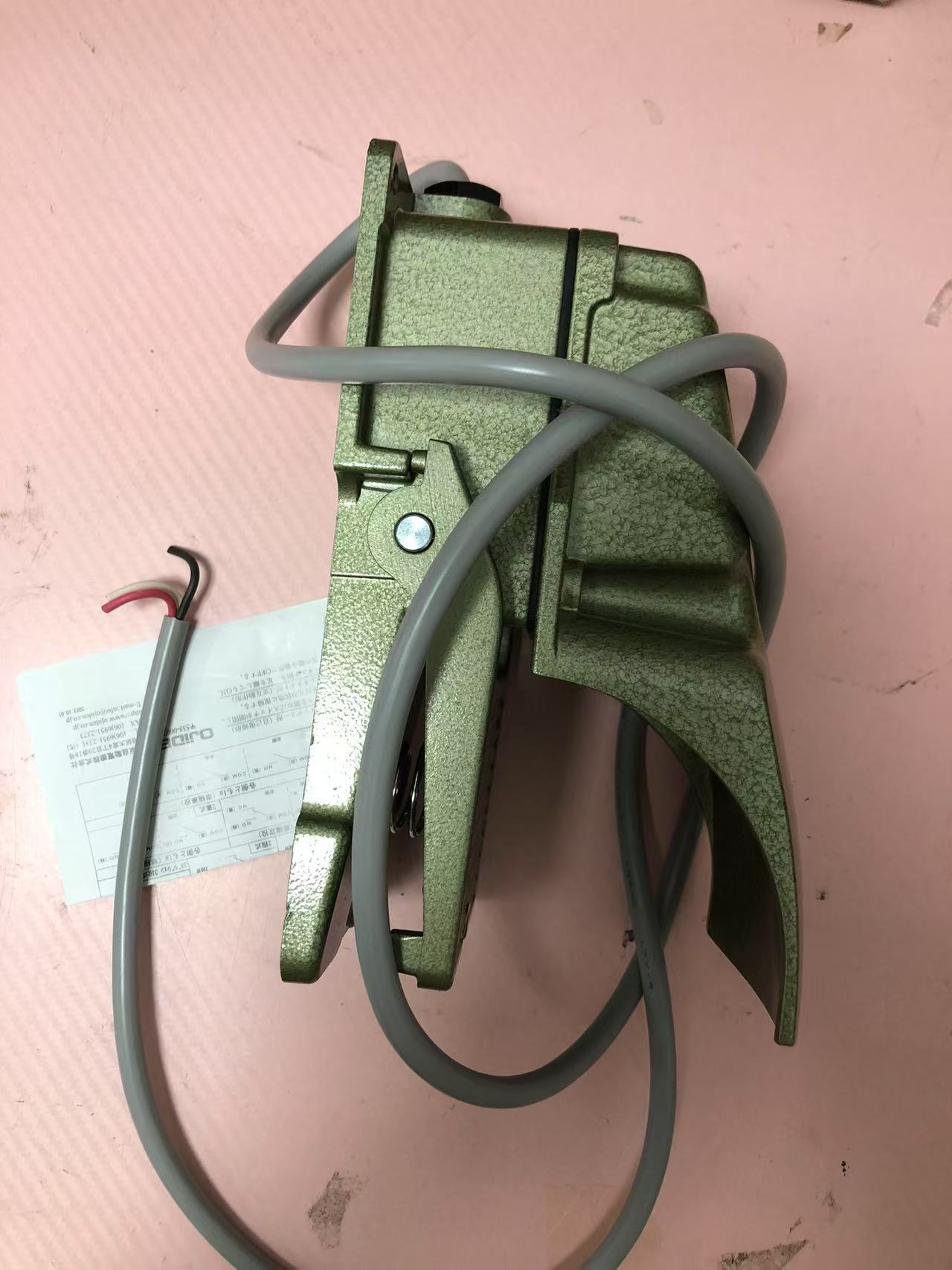 电商MRO供应链日本OJIDEN大阪  脚踏开关OFL-1-SM2.C