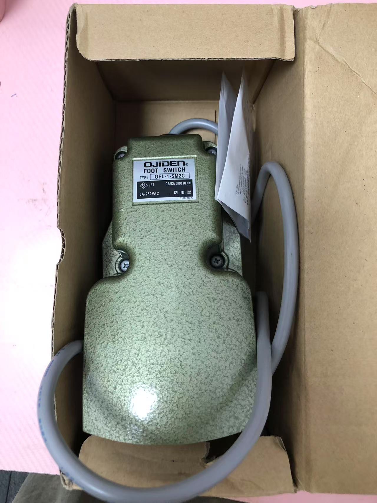 电商MRO供应链日本OJIDEN大阪  脚踏开关OFL-1-SM2.C