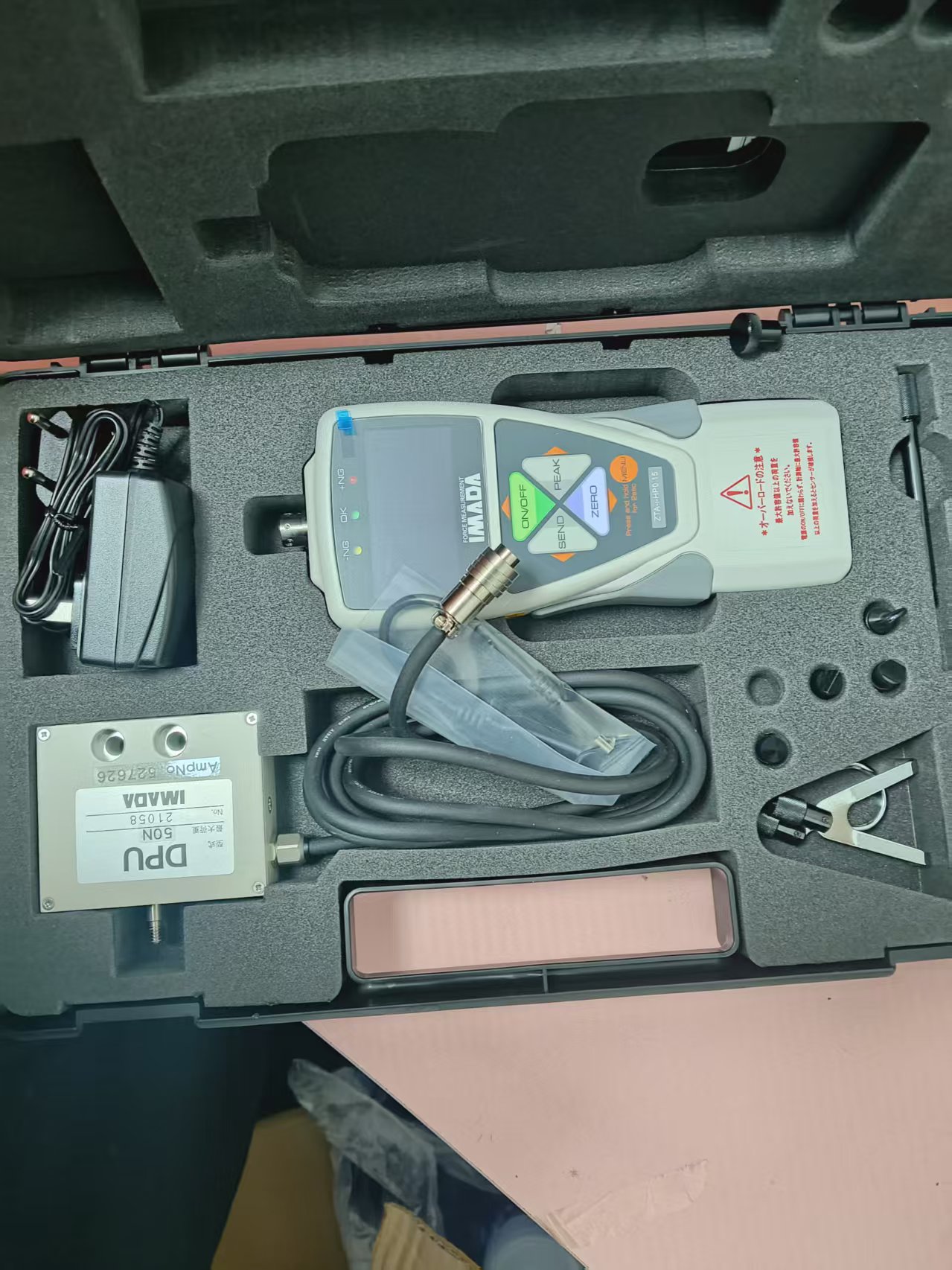 电商MRO供应链日本IMADA依梦达测力计ZTA-DPU-50N-HP0.15