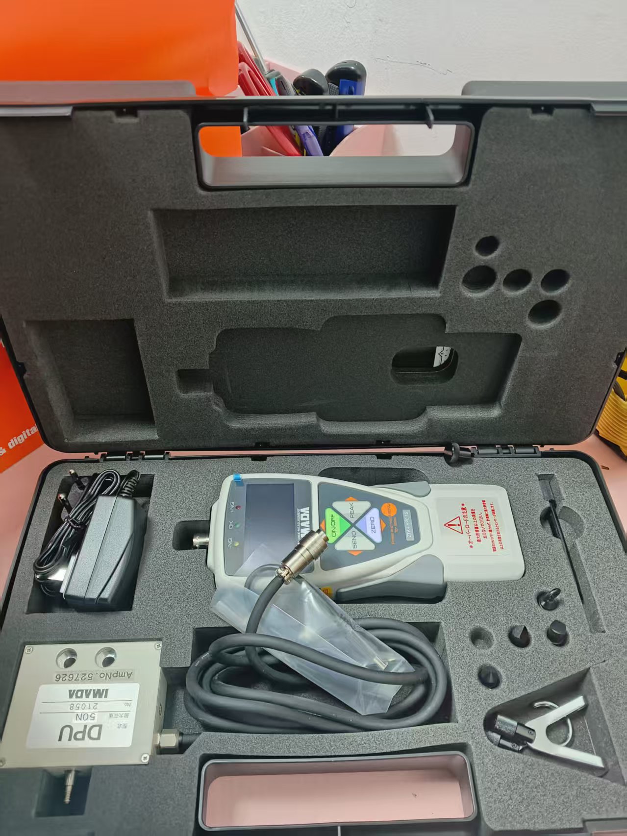 电商MRO供应链日本IMADA依梦达测力计ZTA-DPU-50N-HP0.15