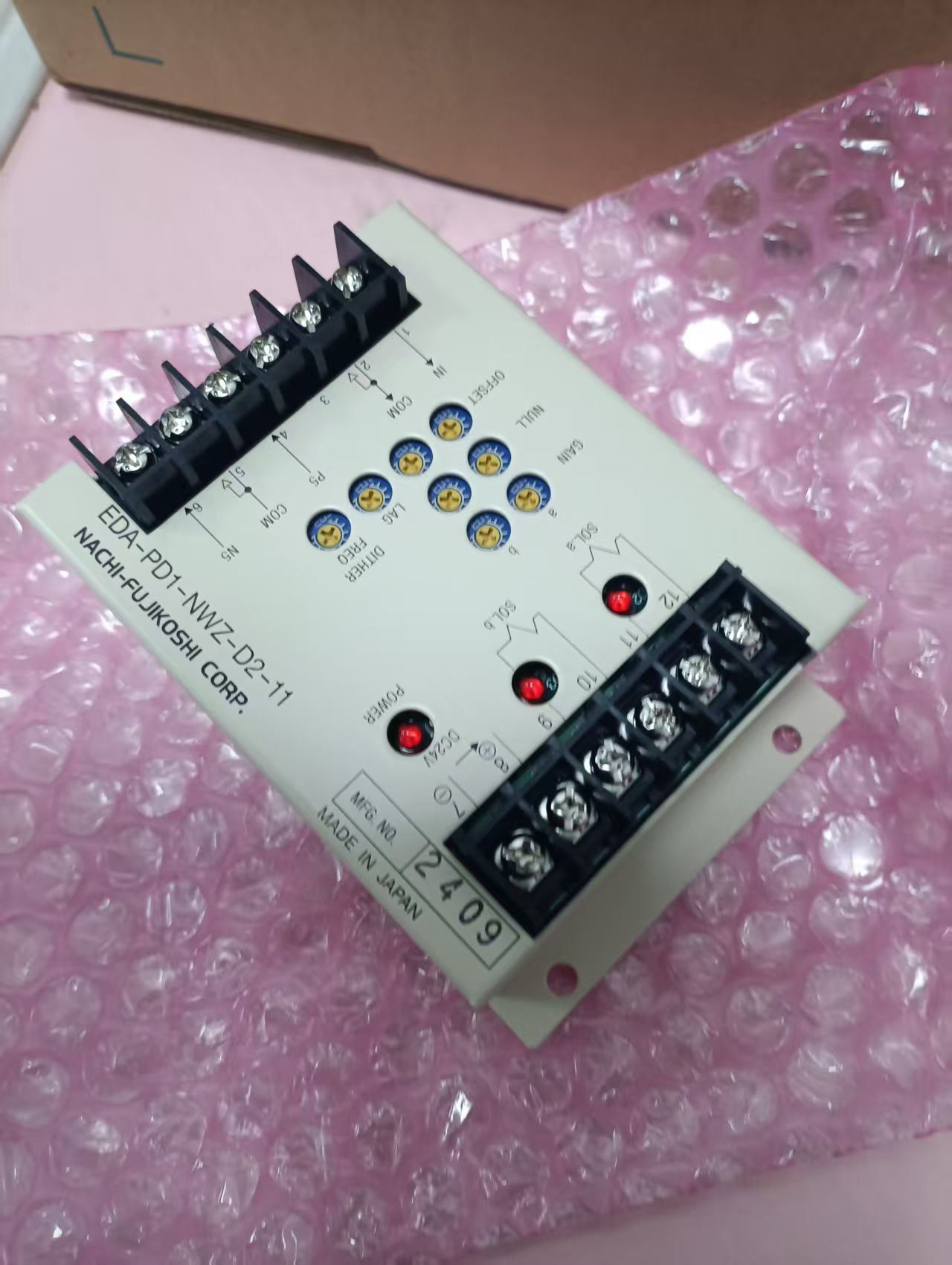 电商MRO供应链日本NACHI不二越功率放大器EDA-PD1-NWZ-D2-11