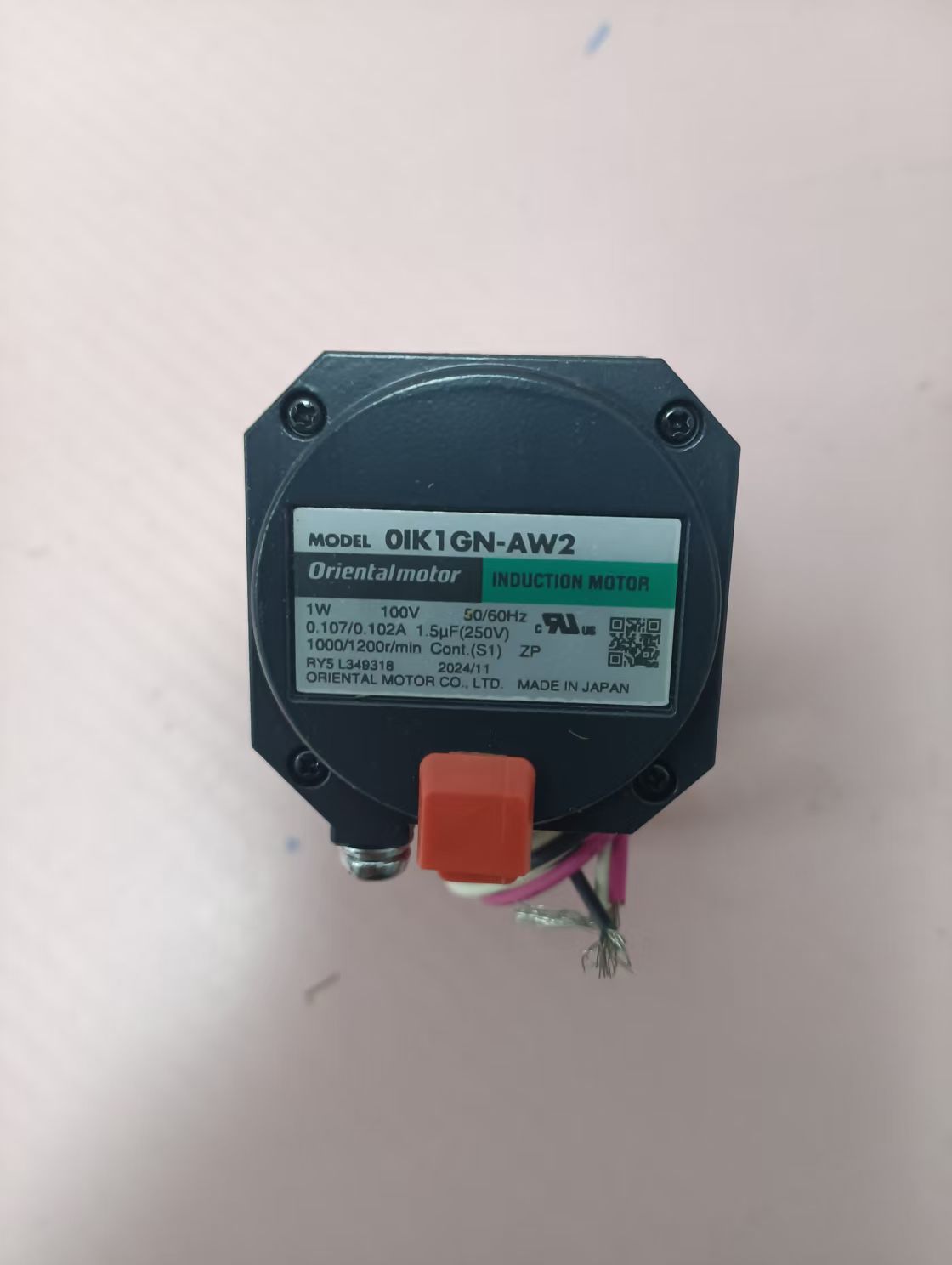电商MRO供应链日本Orientalmotor东方马达感应马达0IK1GN-AW2