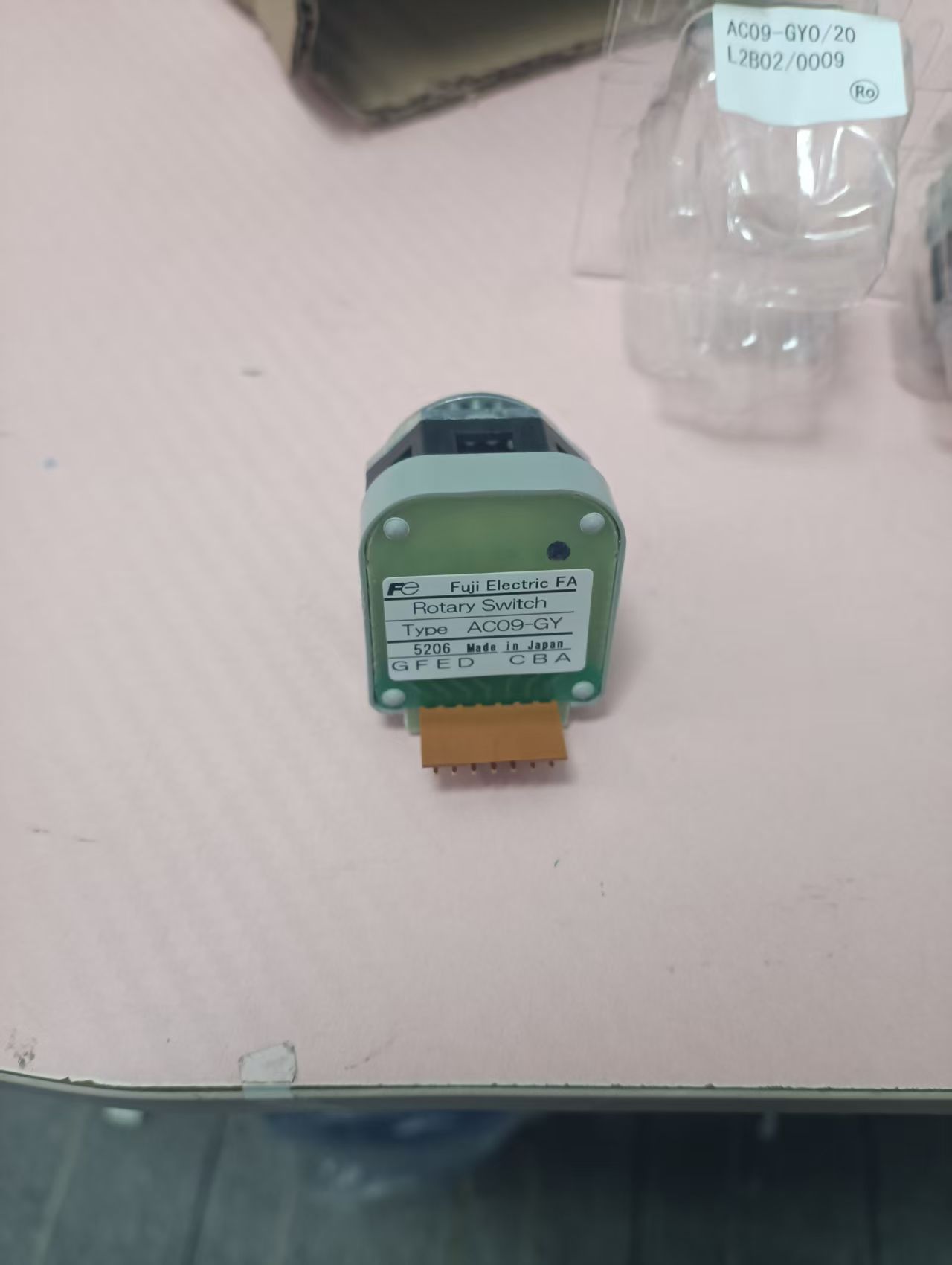 电商MRO供应链fuji日本富士电机控制旋转开关AC09-GY