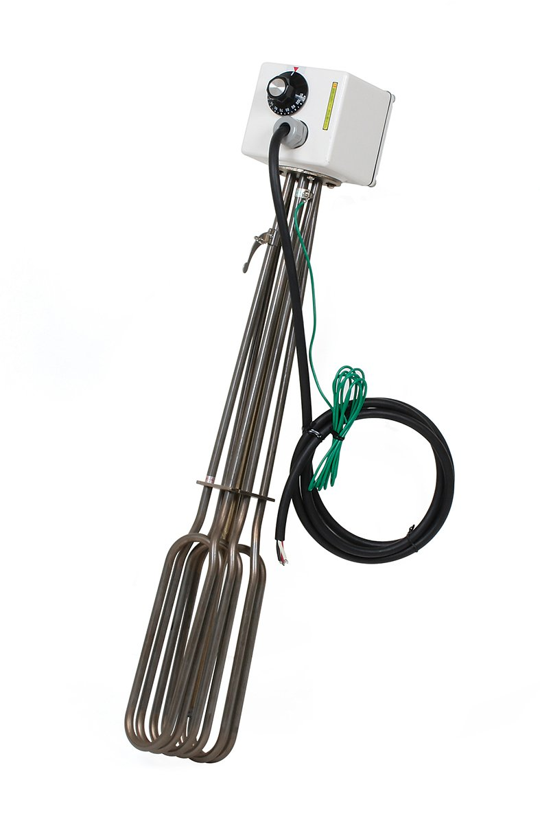 日本八光HAKKO海水专用带温控投入式加热器BTT5230