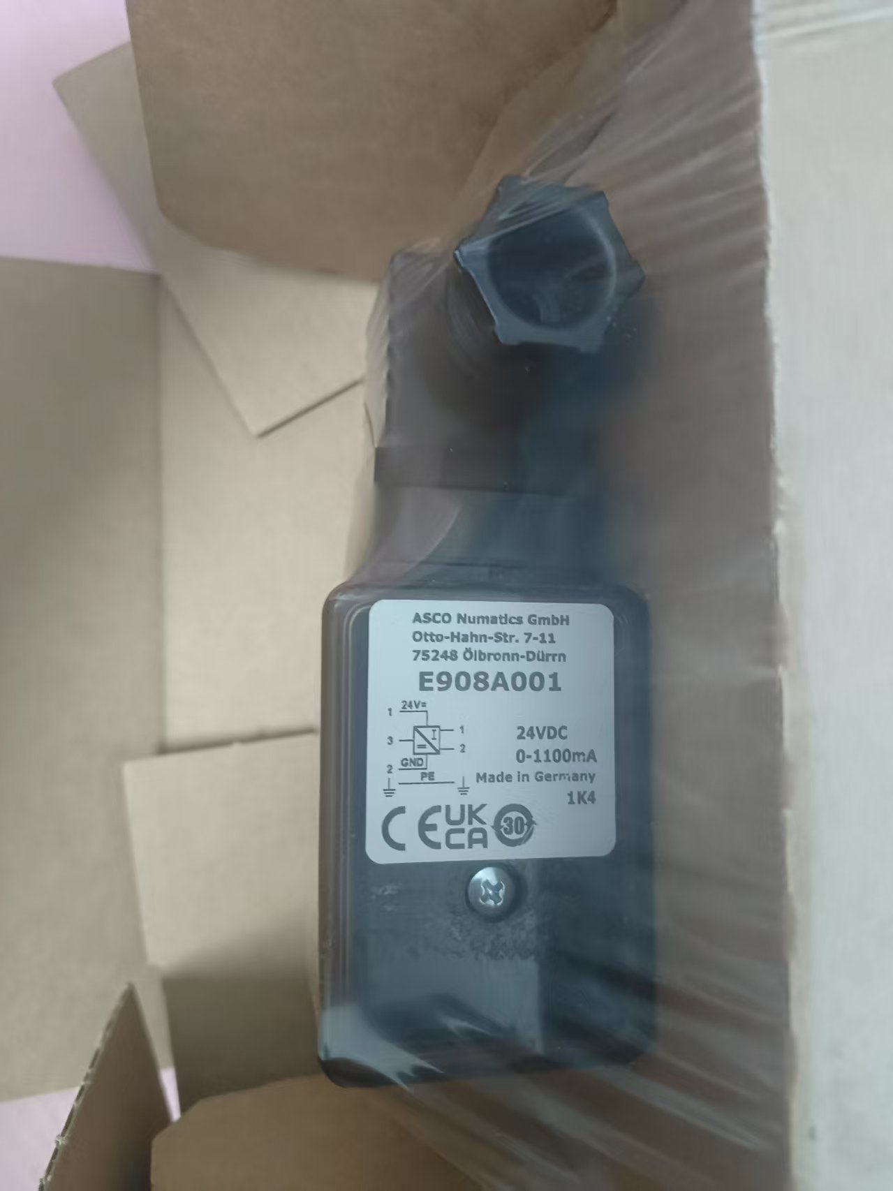 电商MRO供应链美国艾默生 ASCO   电磁阀   E908A001技术解析