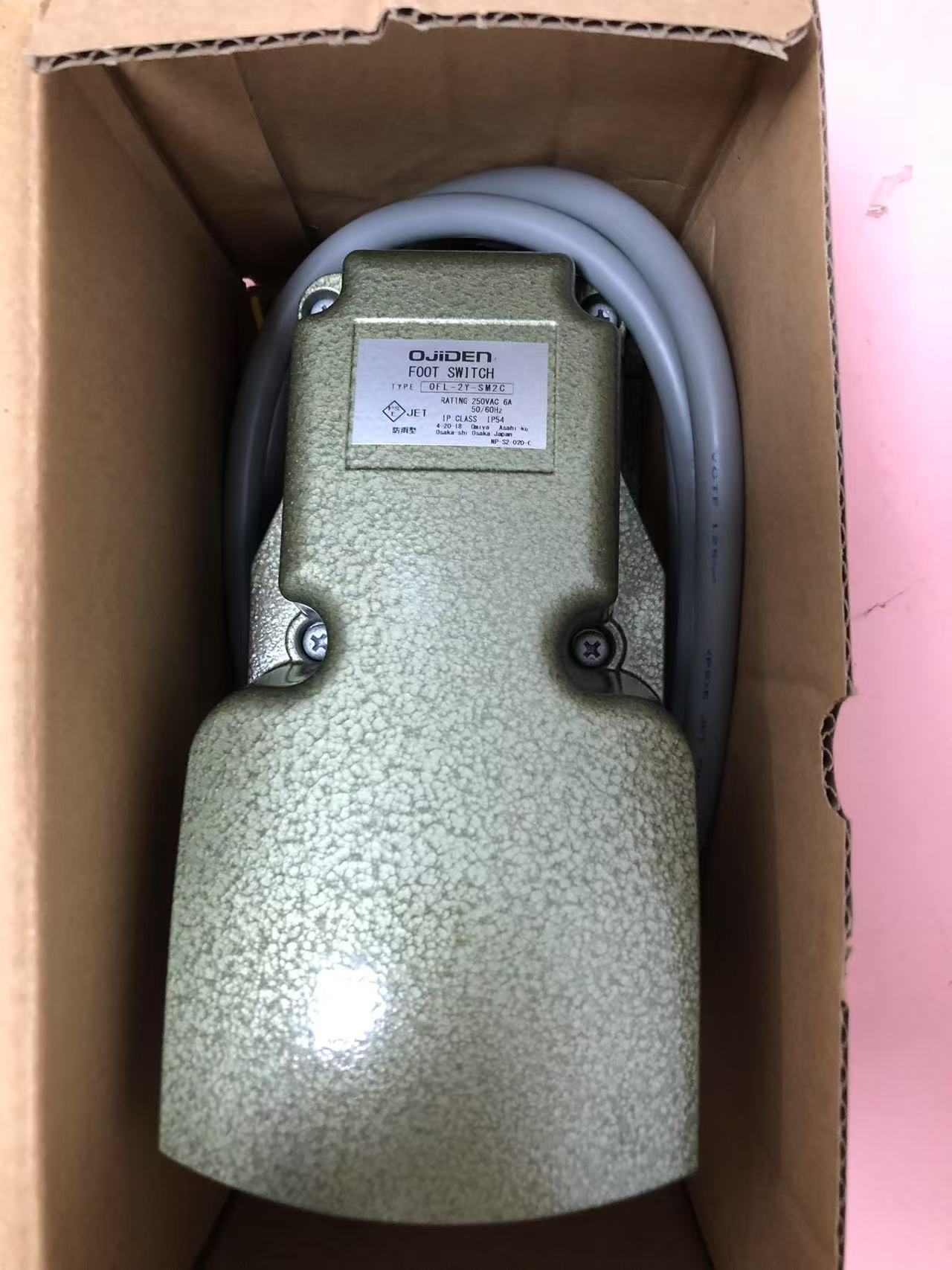 电商MRO供应链日本OJIDEN 大阪   脚踏开关   OFL-2Y-SM2C技术解析