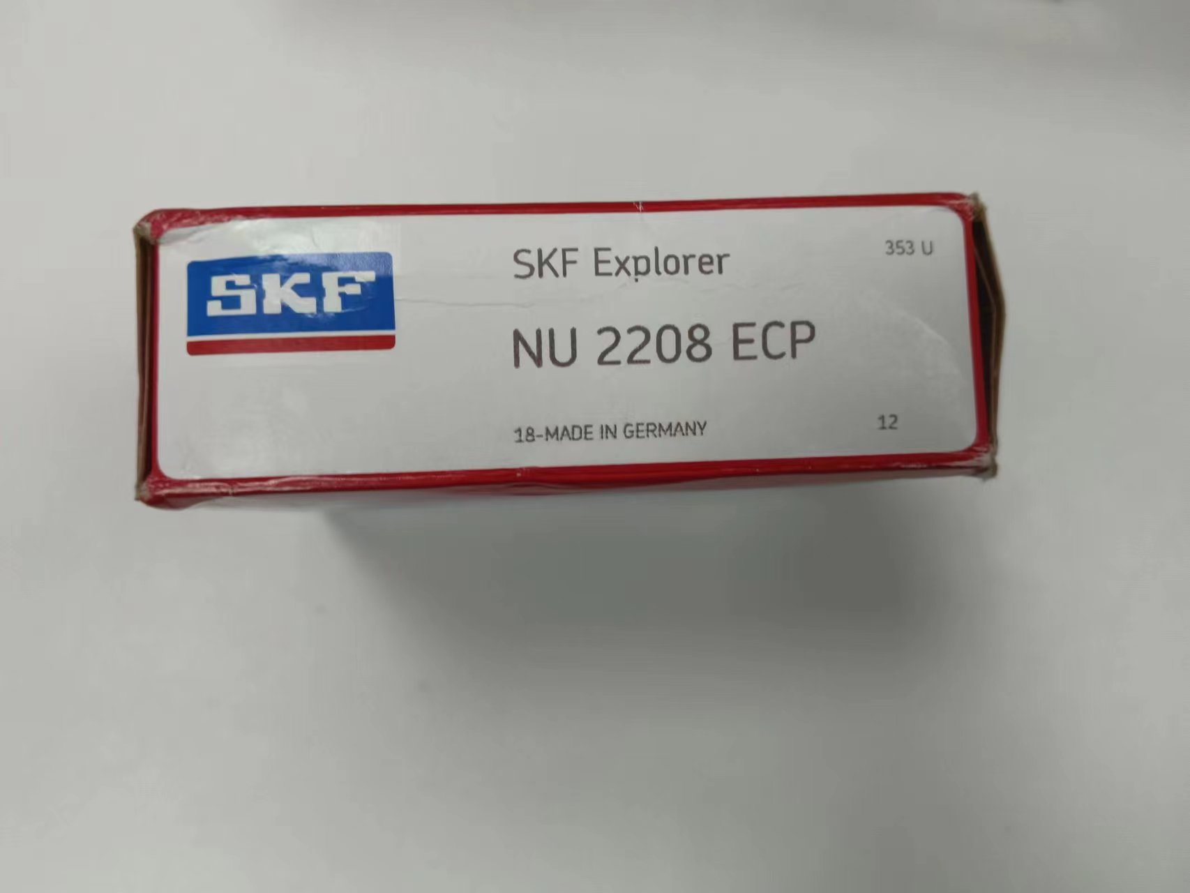 电商MRO供应链日本SKF斯凯孚单列圆柱滚子轴承 NU 2208 ECP