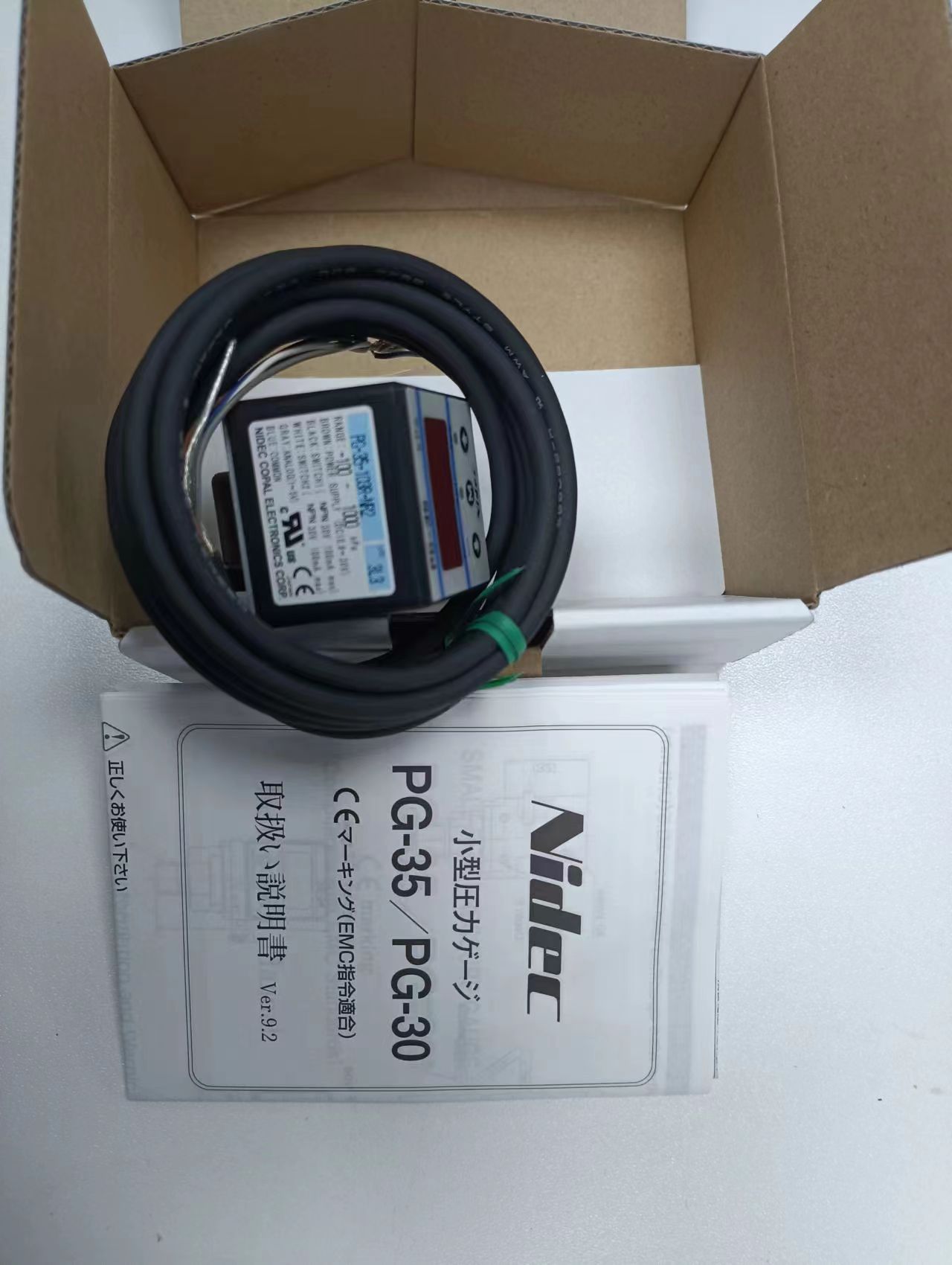 电商MRO供应链日本NIDEC尼得科压力传感器PG-35-103R-NR2