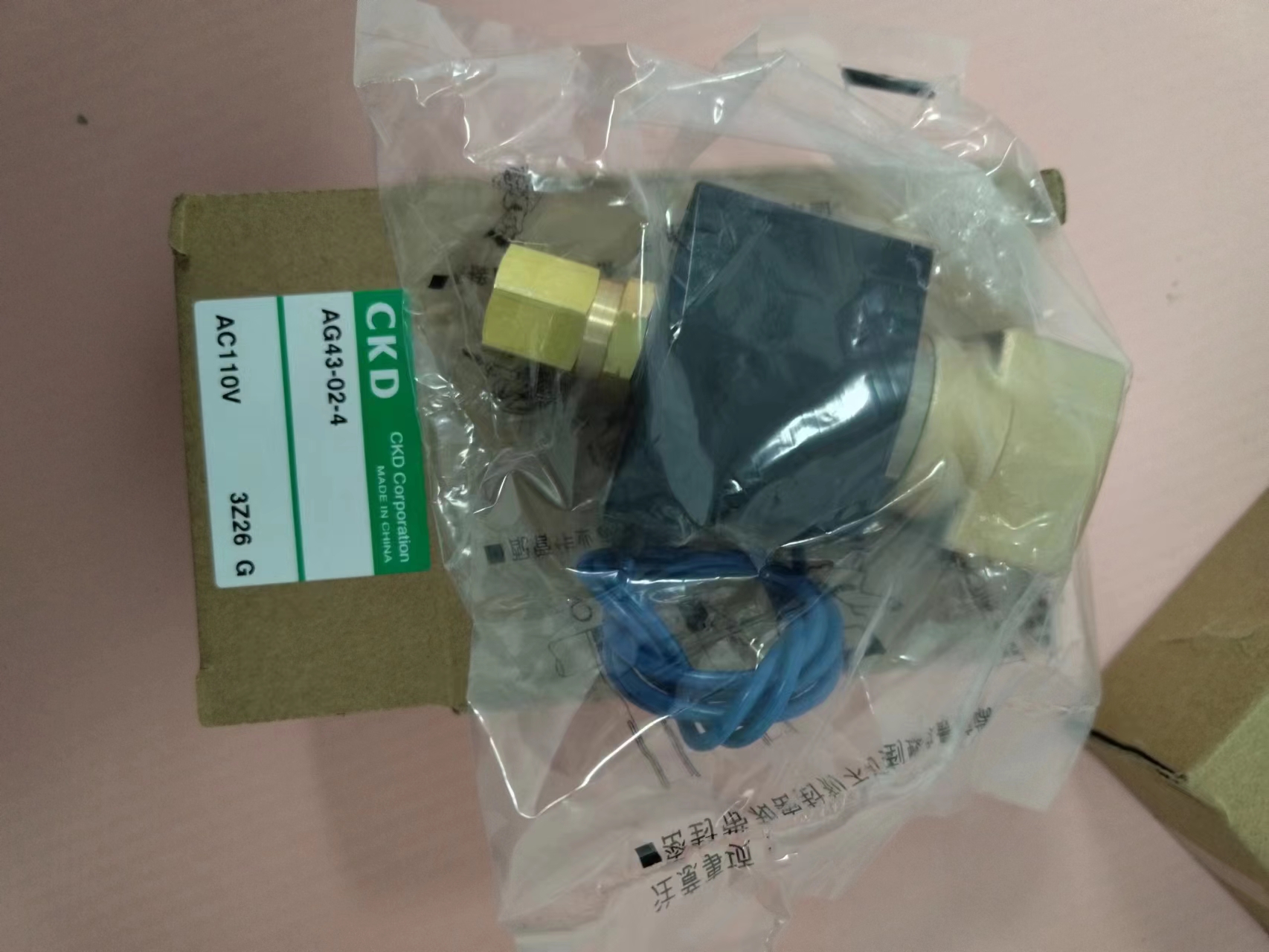 电商MRO供应链日本CKD喜开理电磁阀AG43-02-4