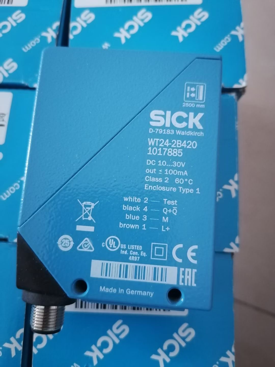 电商MRO供应链德国SICK西克 光电传感器 WT24-2B420