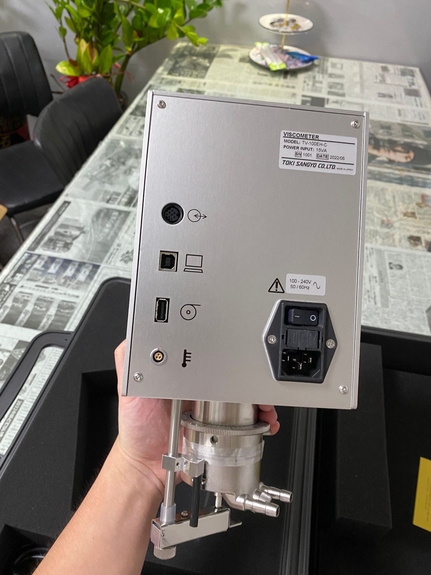 电商MRO供应链日本TOKISANGYO东机产业粘度计TV-100EH-C