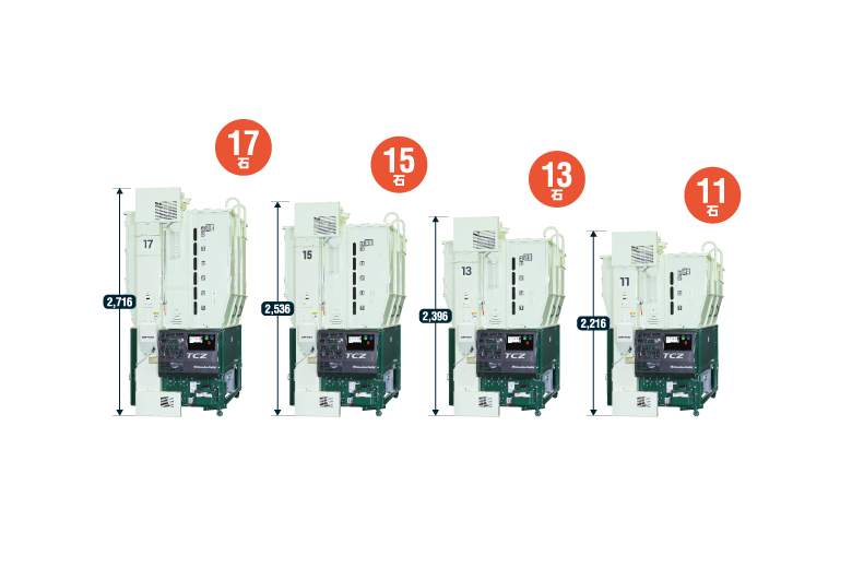 日本Shizuoka Seiki静冈制机谷物干燥机（远红外型）TCZ-ES11